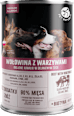 Puszka dla psa kawałki w sosie z wołowiną i warzywami  PetRepublic