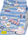 Assorbenti notte con ali in cotone biologico JONI TEENS