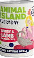 Mokra karma dla kota Everyday, indyk i jagnięcina ANIMAL ISLAND