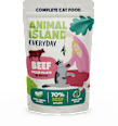 Mokra karma dla kota, wołowina w rosole ANIMAL ISLAND