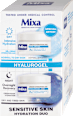 HYALUROGEL HYDRATION DUO za osetljivu kožu: dnevna + noćna krema za lice Mixa