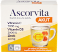 AKUT vitamín C, vitamín D3 a zinek Ascorvita