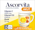 AKUT vitamín C, vitamín D3 a zinek Ascorvita