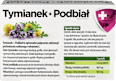 Suplement diety TYMIANEK+PODBIAŁ, pastylki do ssania  AFLOFARM