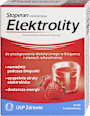 Elektrolity, smak truskawkowy, saszetki USP ZDROWIE