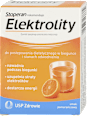 Elektrolity, smak pomarańczowy, saszetki USP ZDROWIE