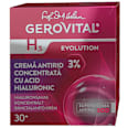 Cremă antirid concentrată cu acid hialuronic pentru față GEROVITAL