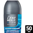 Anti-Transpirant Roll-On Advanced Clean Comfort  Dove MEN+CARE