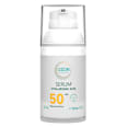 Ser cu acid hialuronic și protecție solară SPF50 cosmetic plant