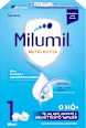 Nutri-Biotik 1 tejalapú anyatej-helyettesítő tápszer újszülött kortól  Milumil