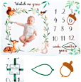 Păturică aniversară cu animăluțe babysnugg