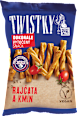 Pečený slaný snack paradajky a rasca TWISTKY