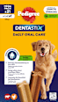 Kausnack Hund Zahnpflege DentaStix für große Hunde, Multipack (3x7 Stück) Pedigree