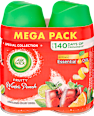 Fresh Matic légfrissítő utántöltő Gyümölcsös téli puncs illattal dupla csomagolásban Air Wick