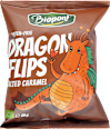 Царевичен снакс солен карамел Dragon Flips Biopont