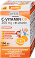 C-vitamin 200mg + D3 vitamin rágótabletta gyerekeknek JutaVit