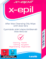 Gyantázás utáni törlőkendő Aloe Verával X-Epil