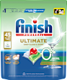 Kapsuly do umývačky riadu Ultimate Deep Clean & Shine 0% Finish
