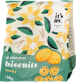 Vaníliás omlós keksz, gluténmentes  it's us