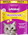 Katzenleckerli Knuspertaschen mit Huhn & Käse, Megapack Whiskas