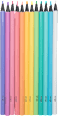 Creioane colorate cu ascuțitoare Strigo