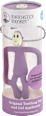 Silikónové hryzadlo s aplikátorom - dievčenský motív Matchstick Monkey