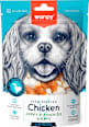 Dopolnilna hrana za pse Chicken Jerky & Rawhide Twists  wanpy
