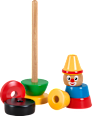 Stapel-Clown aus Holz BRIO