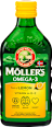 Omega-3 halolaj citrom ízesítéssel MÖLLER'S
