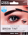 Súprava na farbenie obočia Brow Tint DIY Kit - Brown KISS