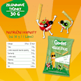 tyčinky s příchutí zeleniny Goodies