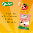 křupky srdíčka s příchutí banánu a jahody Goodies