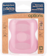 Ochranný silikónový obal na dojčenskú fľašu Options, ružový Dr. Brown´s