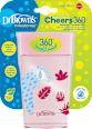 Šolja 360 stepeni - roze, od 9. meseca Dr. Brown´s