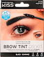 Súprava na farbenie obočia Brow Tint DIY Kit - Black KISS