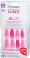 Umetni nohti Jelly Fantasy - roza KISS