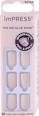imPRESS samolepljivi veštački nokti, veličina: S - 001 point pink KISS