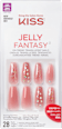 Jelly Fantasy unghii false BE JELLY LONG COFFIN KISS