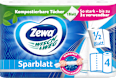 Küchenrolle Wisch&Weg Sparblatt (4x74 Blatt) Zewa