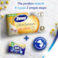 Toilettenpapier Ultra Senses Mandelmilch 4-lagig (16x135 Blatt) Zewa