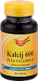 Kalcij 600 + Vitamin D Natural Wealth