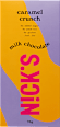 Karamellás tejcsokoládé, gluténmentes N!CK'S