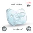 Schnuller Soft Silikon, hellblau, 6-18 Monate Medela
