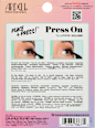 Künstliche Wimpern Press On Fauxmink Volume mit Applikator ARDELL