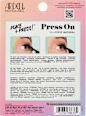 Künstliche Wimpern Press On Fauxmink Natural mit Applikator ARDELL