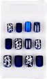 Künstliche Nägel Nail Addict Matte Blue ARDELL