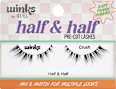 Künstliche Wimpern Winks Crush, half & half (1 Paar) ARDELL