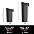 Kaffeebecher to-go Miracle schwarz 270ml SIGG
