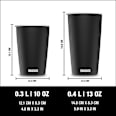 Kaffeebecher to-go Neso Cup schwarz 300 ml SIGG