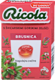 Trdi zeliščni bonboni Brusnica Ricola